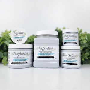Paint Couture Queens Court Mineral Self Leveling Water Based Paint Acrylic paint Furniture paint, Cabinet paint, Craft Paint, Mixed Media