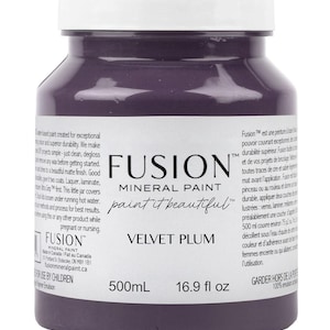 NEW Velvet Plum Fusion Mineral Paint Pint, Phoenix Retailer Ships in 1-2 days!