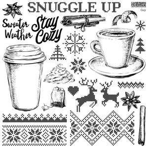 IOD Cozy Stamp, Iron Orchid Designs Ships in 1-2 days!