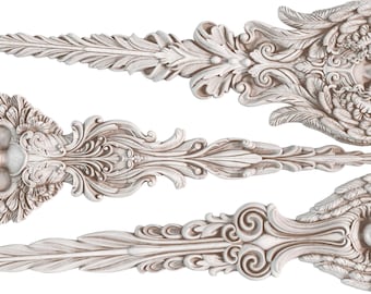Angelic Tapers 6x10 IOD 2024 Decor Mould, Moulds Clay or Resin Crafts Sign Sugar Art Furniture Angel, Snowflake, Icicle Mold Ship in 1 day!