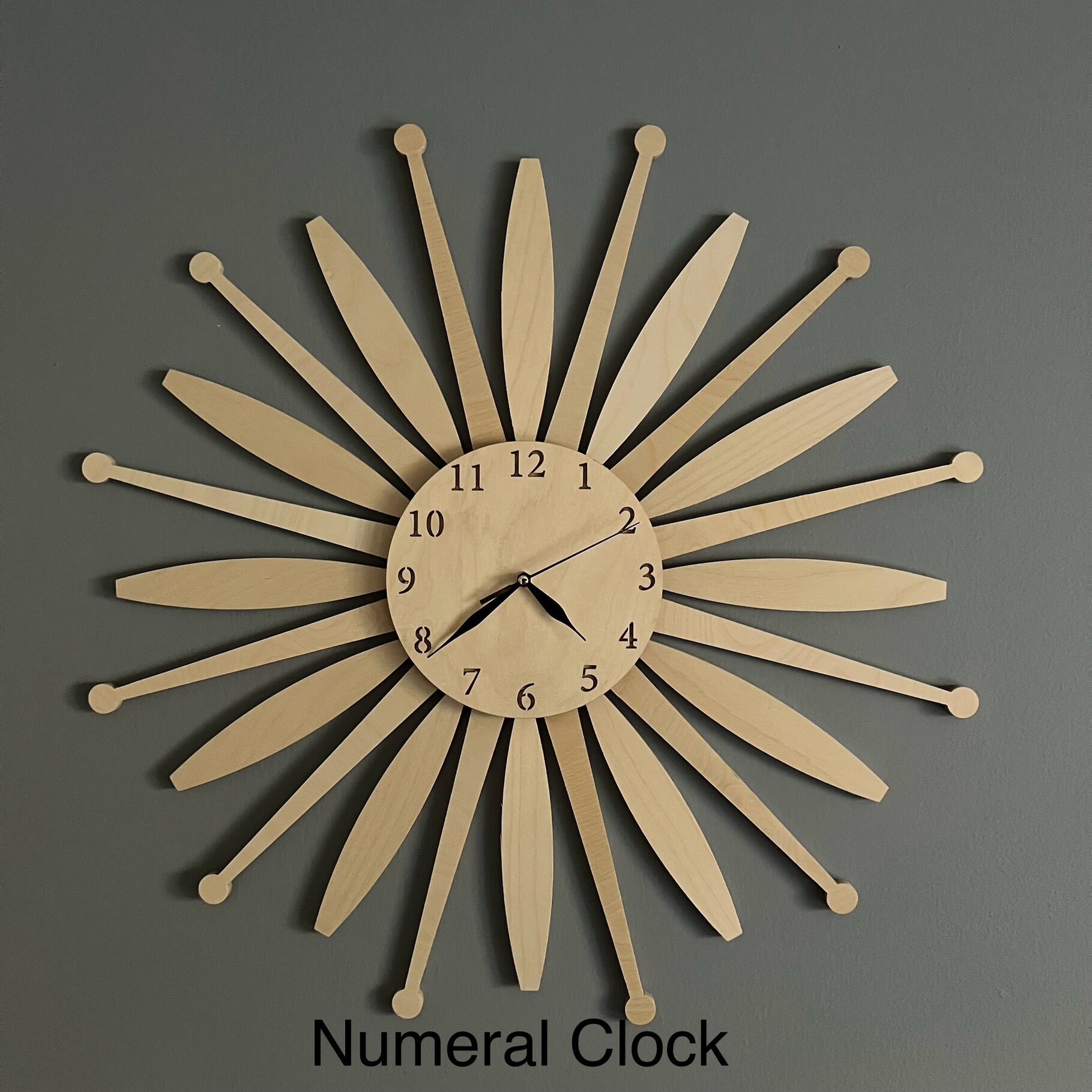 Large 27 Inch Unfinished DIY Starburst Multiple Configurations Solid ...