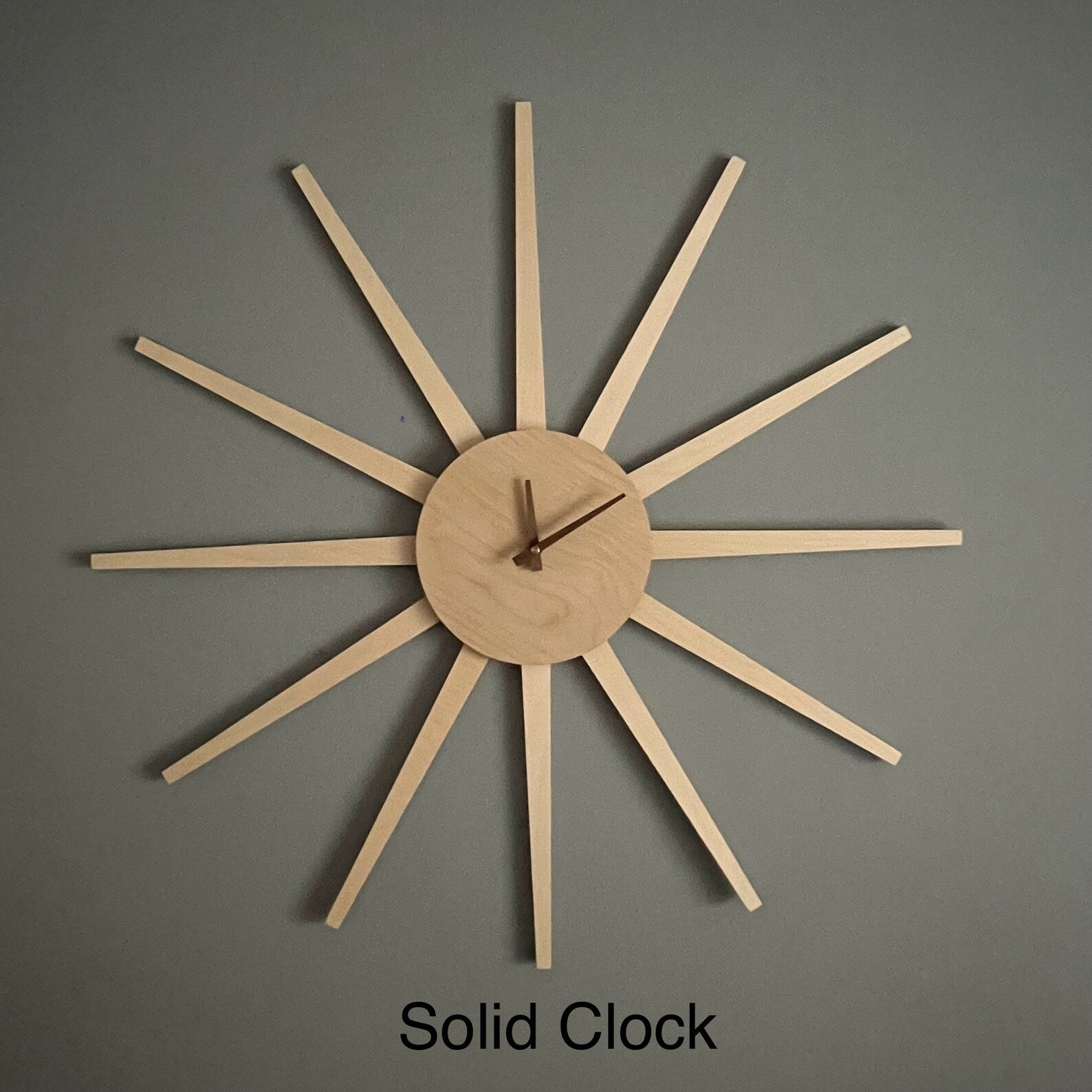 Large 30 Inch Unfinished DIY Starburst - Multiple Configurations Solid ...