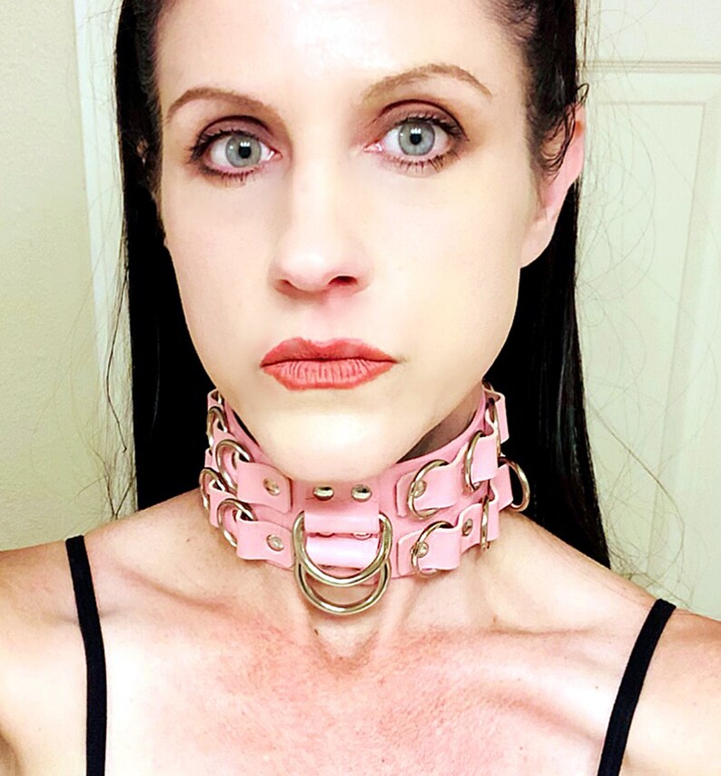 Pink Medical Restraint Collar Double Strap Straight Jacket Etsy