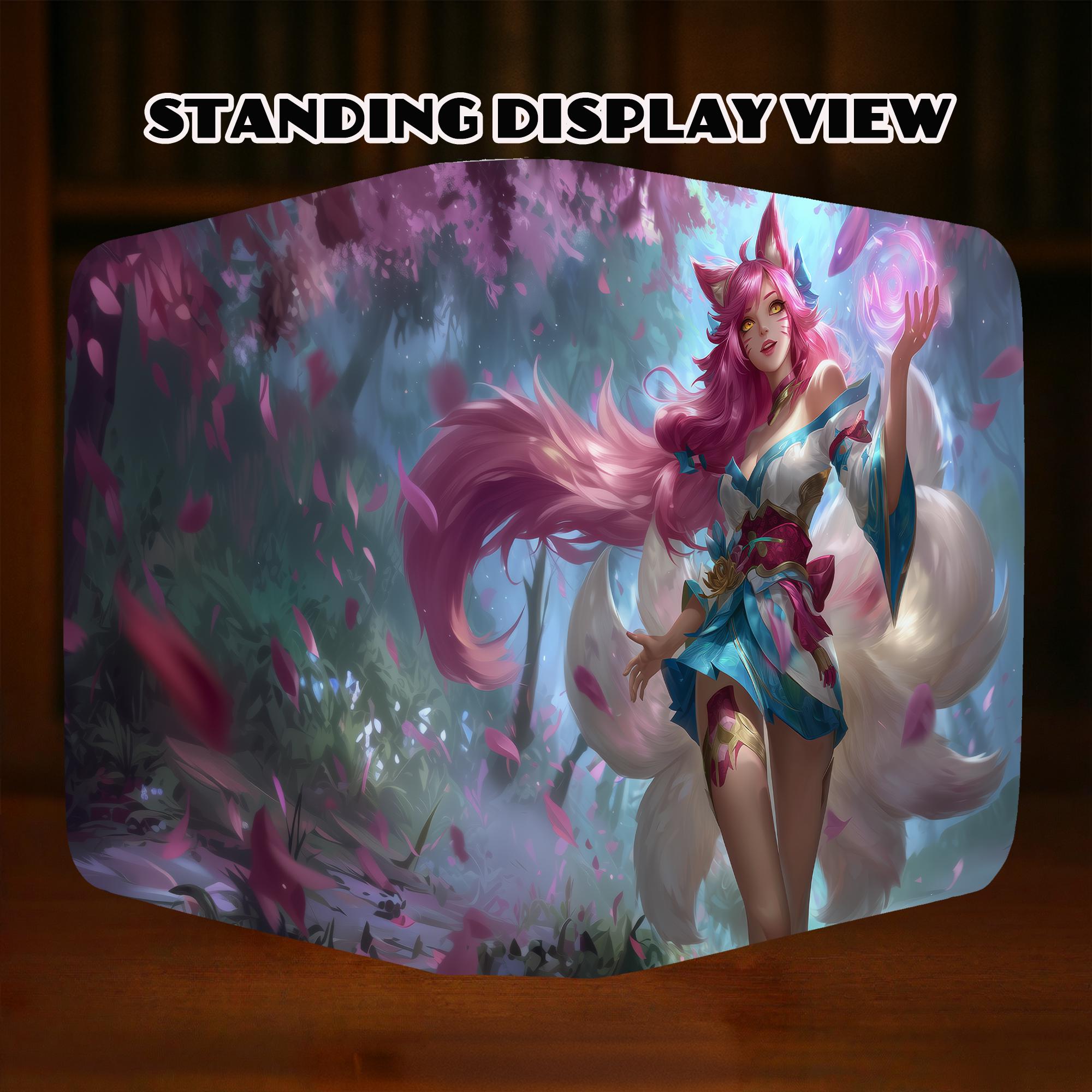 4/9 Pocket Card Binder for Riftbound,mtg TCG Pokémon,full Art Print Fox ...