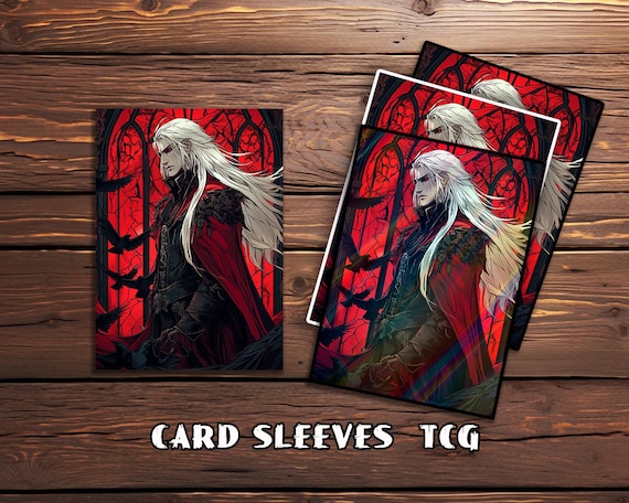 Mtg Card Sleeves,alucard Castlevania Card Sleeves, TCG Card Sleeve Protector,  Top Quality Magic Sleevesgifts for Gamersmtg Gamer Gift - Etsy