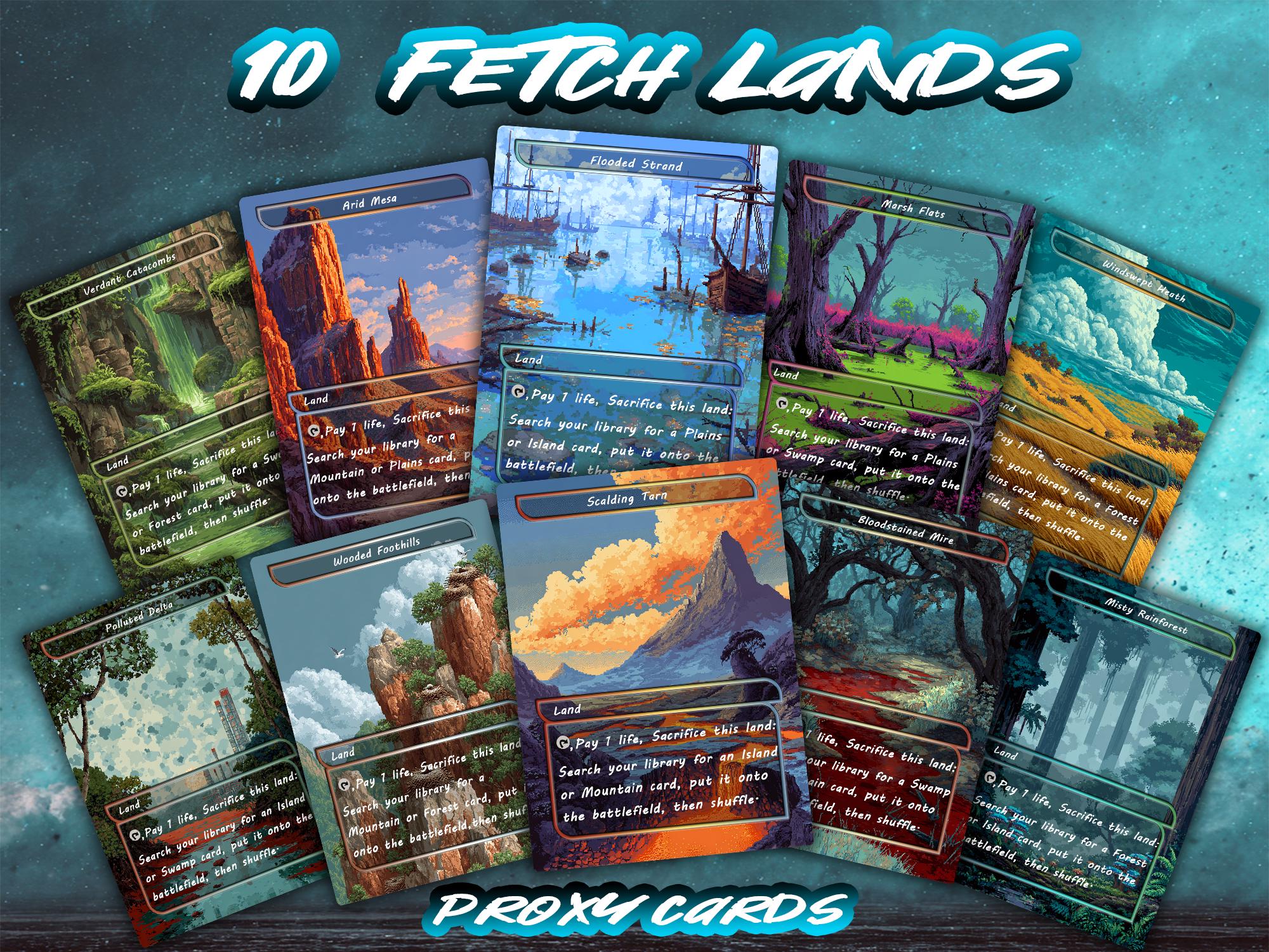 MTG PixelLands_v02.jpg１箱 MTG✨COMMAND TOWER Full Art FOIL✨SLD PixelLands_v 02 PSA 9