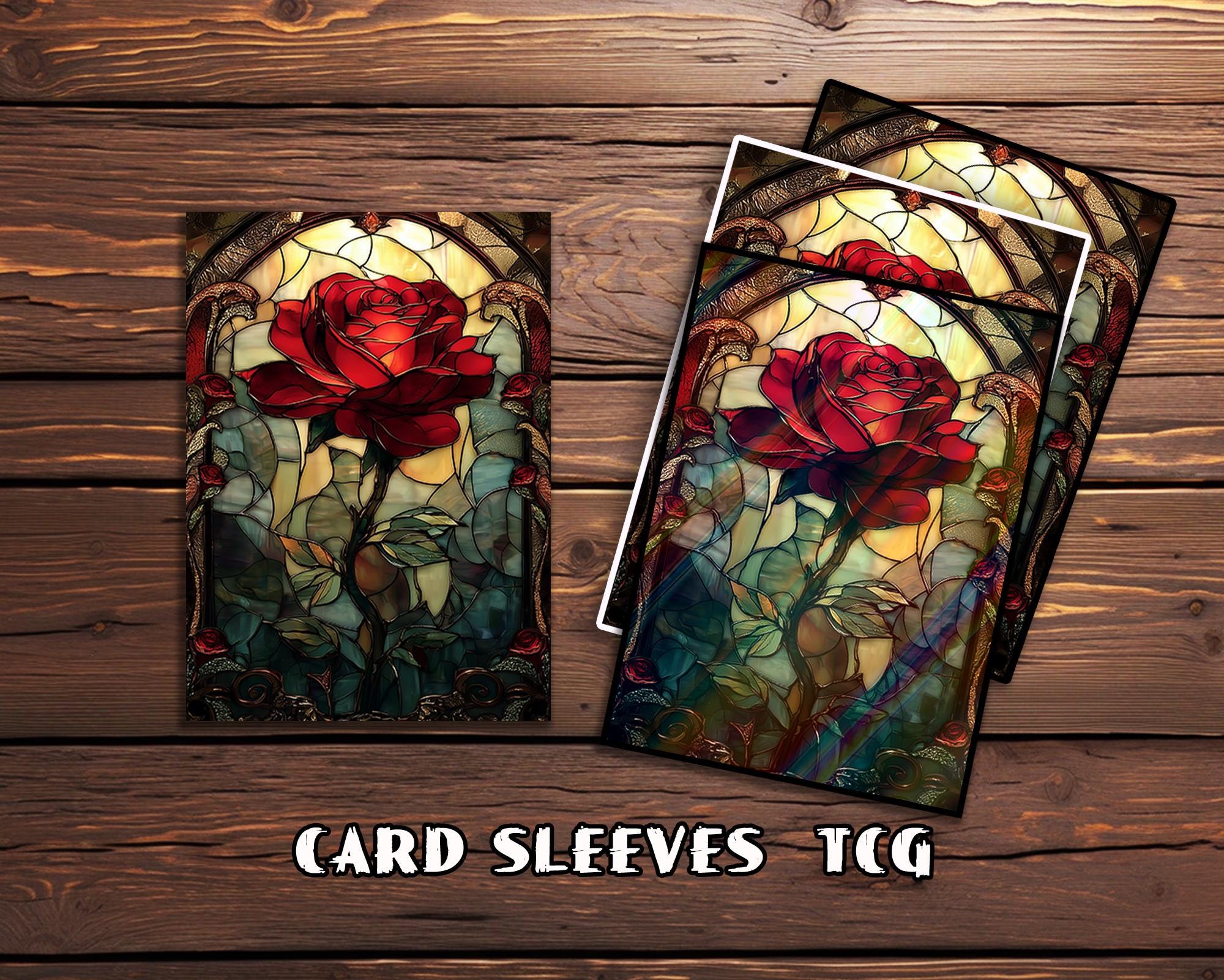 Tcg Rose Sleeve - Etsy