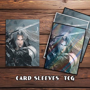 Mtg Card Sleeves,Sephiroth Card Sleeves, TCG Card Sleeve Protector, Top Quality Magic Sleeves，Gifts for Gamers，MTG gamer gift