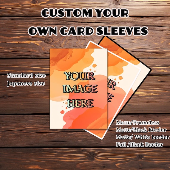 Custom MTG Sleeves | Personalized Trading Card Sleeves |matte or Foil  Finish | Great Gift for TCG Players,riftbound Cards,riftbound Sleeve - Etsy  Denmark