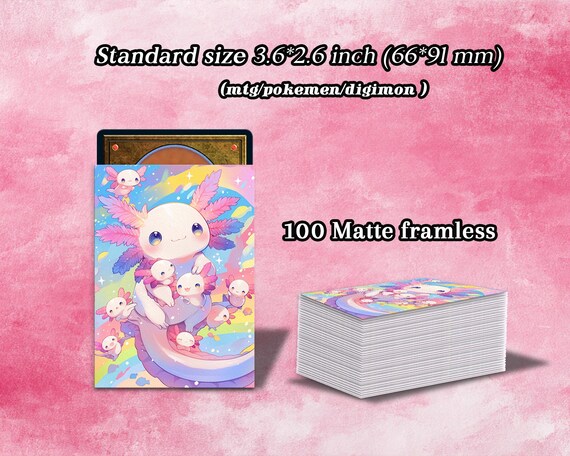 Cute Axolotl Family Gaming Playmat: TCG Desk Mat - 24" X 14",mtg Playmat,  Trading Card Game Playmat, Gifts for Gamers - Etsy Israel