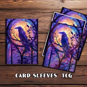 raven card sleeves 50 count bag Art Card Sleeves The