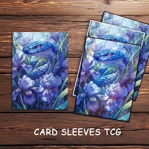 snake card sleeves Mtg Snake Card Sleeves