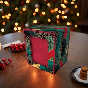 Japanese Wave - deckbox met patroon - premium opslag voor TCG, EDH, Commander, Dice & Counters