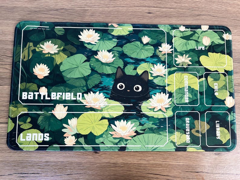 Custom PlayMat MTG ，Magic the gathering，Gaming Mat with Zones Option，TCG - Custom Playmat，24" × 14"，riftbound custom mat image 5