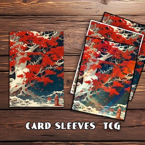 custom japanese size card sleeves Amazon.com: VEHASAYO Custom Card Sleeves, Make Your Own Trading Collectible Card  Protector, Compatible with Yugioh & Magic The Gathering – MTG, TCG, OCG :  Toys & Games main image 1