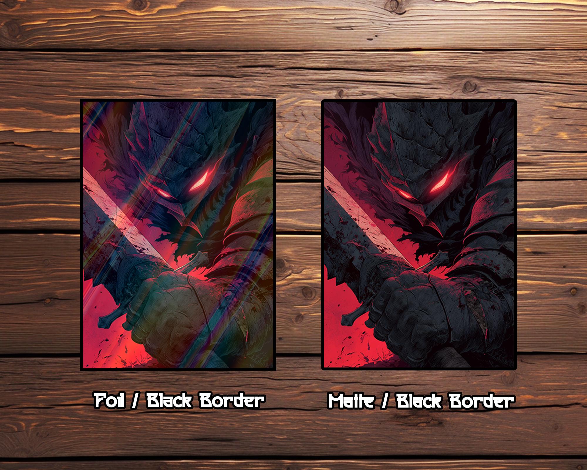berserk card sleeves Mtg Card Sleeves,berserk Guts Black Swordsman Card Sleeves, TCG Card Sleeve Protector, Top Quality Magic Sleevesgifts for Gamers