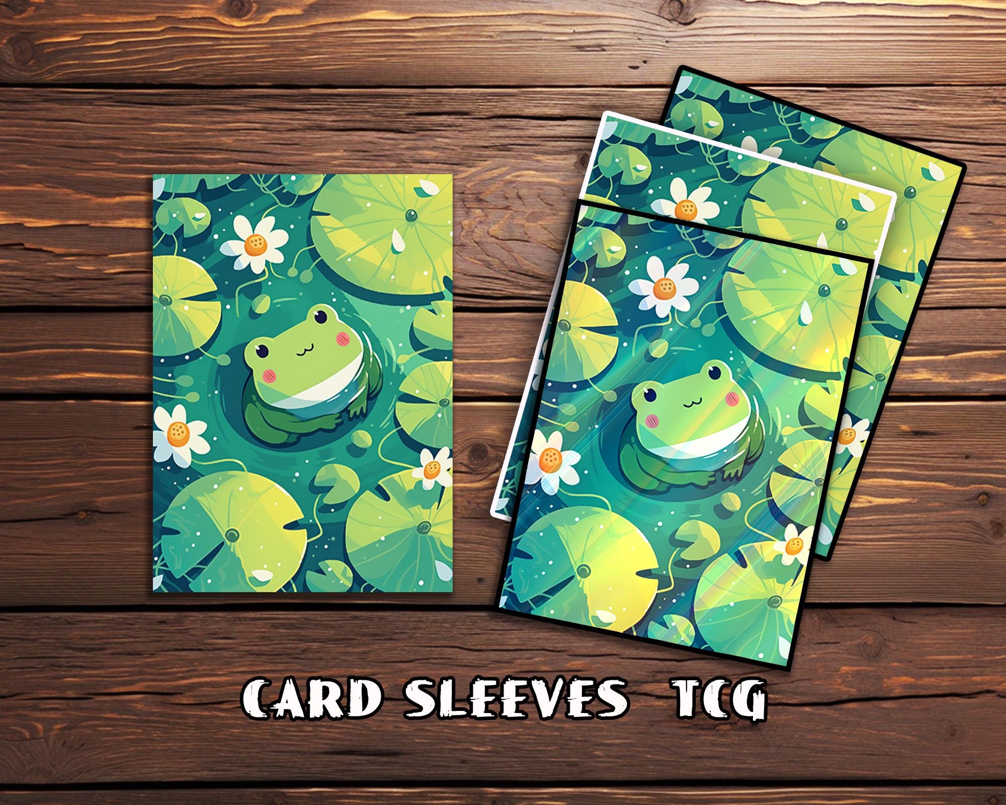 frog card sleeves Official Pokmon TCG: Bellibolt Hugs (65 Sleeves) You can decorate and protect an entire deck with this set of card sleeves that even comes with extras so youre always prepared for battle. Marsh Hunters Card Sleeves