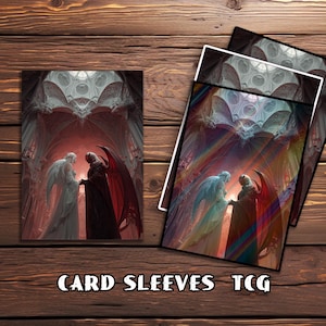 fire angel card sleeves Amazon.com: Angel Horror Card Game Sleeves - 102 Pack Textured Back -  Perfect for MTG Atraxa Praetor's Voice Commander