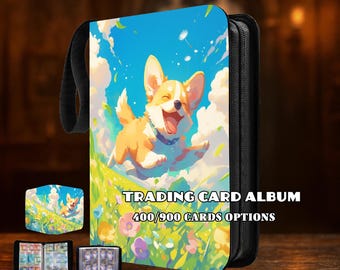 Customizable TCG Card Binder  Holds 400/900 Cards, Personalized TCG Card  Storage - Etsy