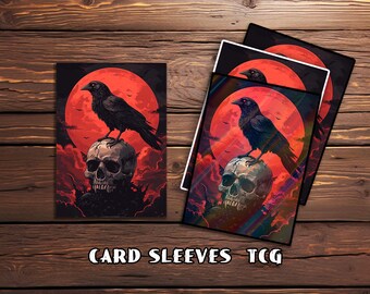 raven card sleeves Spirit Animal Laptop Sleeve About my Brain Institute Rev Up Your Battles Revavroom poses on this set that includes enough sleeves for your full deckwith a few extra Raven King Sleeves - Bustine