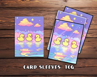Mtg Card Sleeves, Cute Ducks' Dreamy Evening Card Sleeves, Top Quality & Detailed TCG Sleeves, Magic: the Gathering Accessories - Etsy Mtg Card Sleeves, Cute Ducks' Dreamy Evening Card Sleeves, Top Quality & Detailed TCG Sleeves, Magic: the Gathering Accessories - Etsy