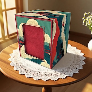 Chinese Aesthetic Deck Box - Premium opslag voor TCG, EDH, Commander, Dice & Counters
