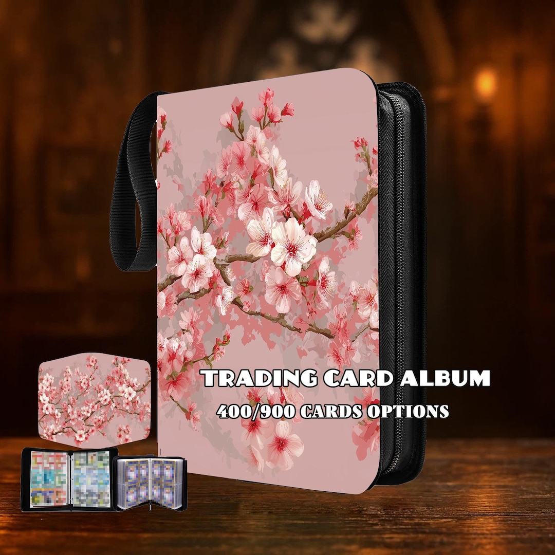 4/9 Pocket Card Binder for Riftbound,mtg Pokémon,whimsical Cherry ...