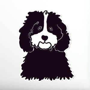 Étanche Doodle autocollant Goldendoodle Sheepadoodle Bernedoodle vinyle décalque chien amant cadeau Labradoodle Doodle Doodle maman