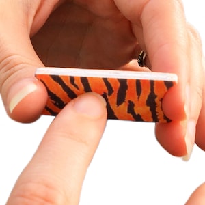 Style File Comfy Tiger Nail Files Bride Shower Favors Beauty Manicure Pedicure Bridesmaid Gifts Party Mini Nailfile DIY Nail Care