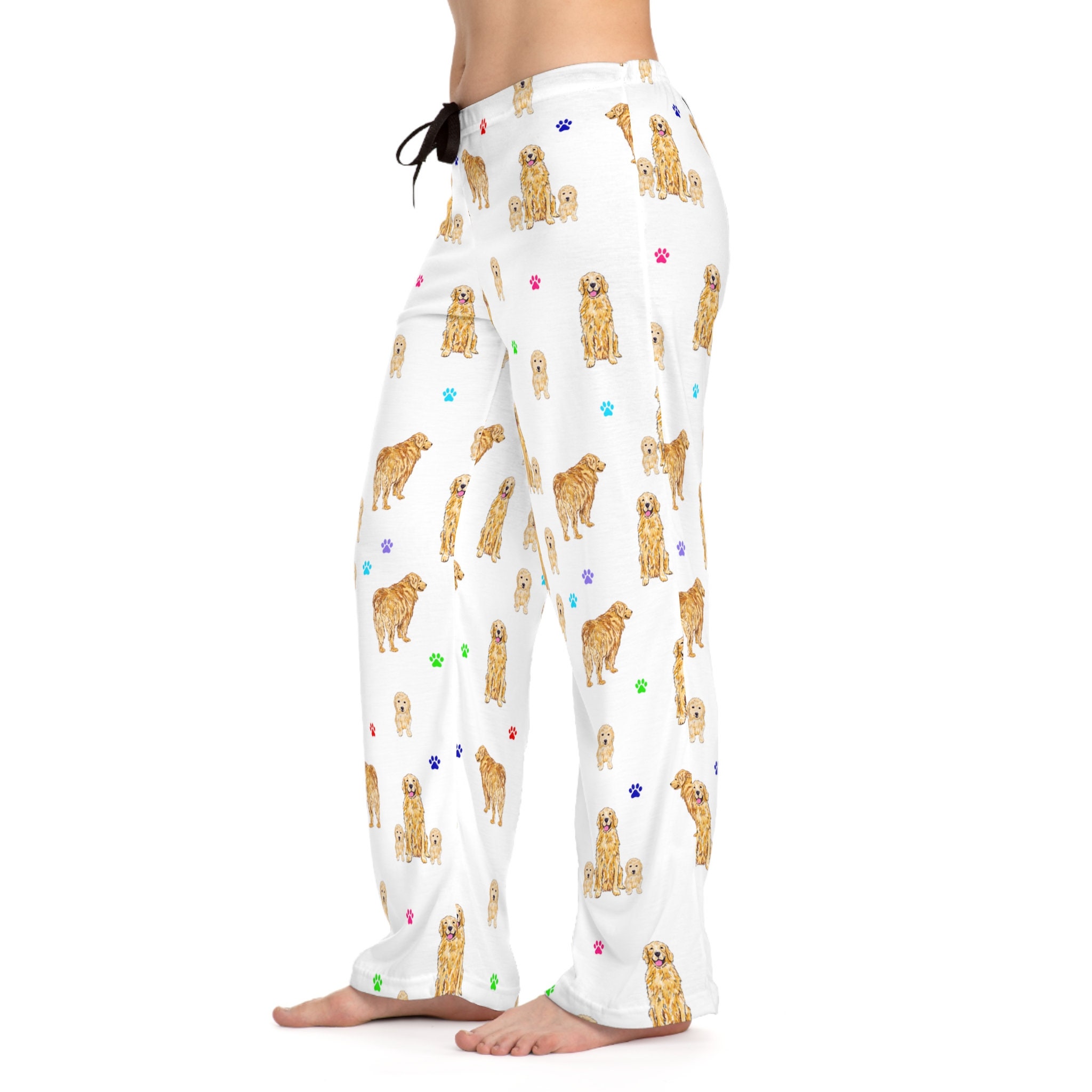 Golden retriever pajama bottoms new arrivals