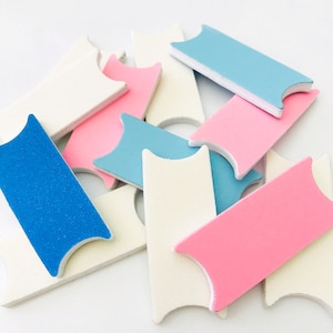 Style File Comfy Beauty Files Manicure Pedicure Wedding Shower Favors Bridesmaids Teen Girls Tween Spa Party Mini Nailfile DIY Nail Care