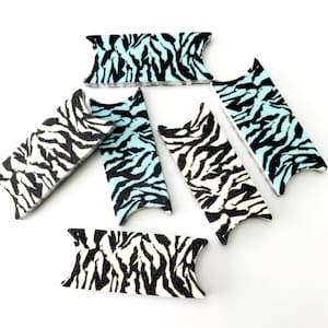 Style File Comfy Zebra Nail Files Bride Shower Favors Beauty Manicure Pedicure Bridesmaid Teen Girl Party Mini Nailfile DIY Nail Care Nails