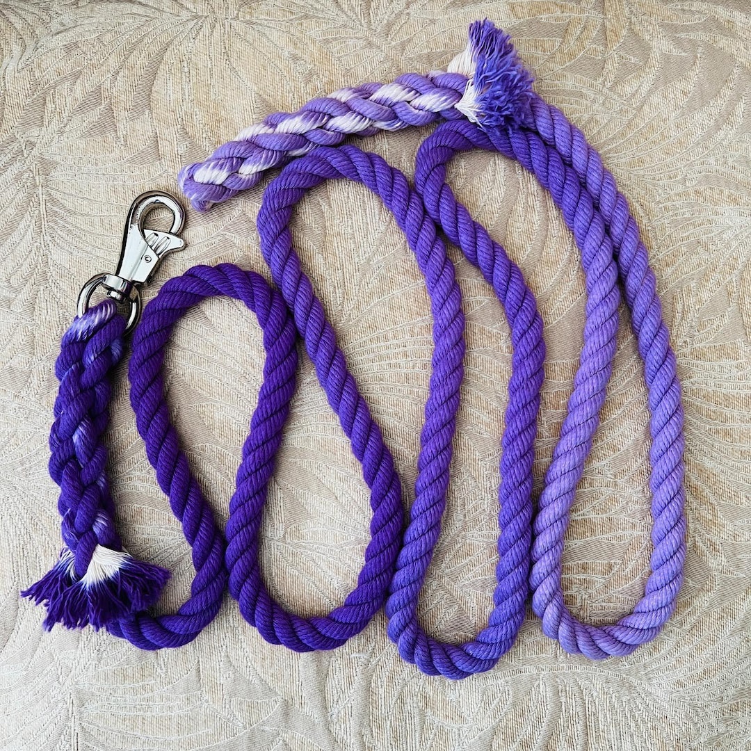 Beautiful Cotton Horse Lead Rope American Made Hand Crafted Custom ...