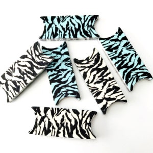 Style File Comfy Zebra Nail Files Bride Shower Favors Beauty Manicure Pedicure Bridesmaid Teen Girl Party Mini Nailfile DIY Nail Care