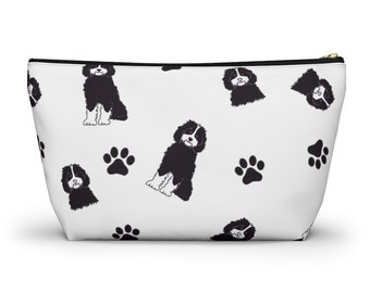 Doodle Bernedoodle Goldendoodle Labradoodle Sheepadoodle Irish Doodle Mom Mama Gifts for Dog Lovers Makeup Cosmetic Travel Bag Puppies
