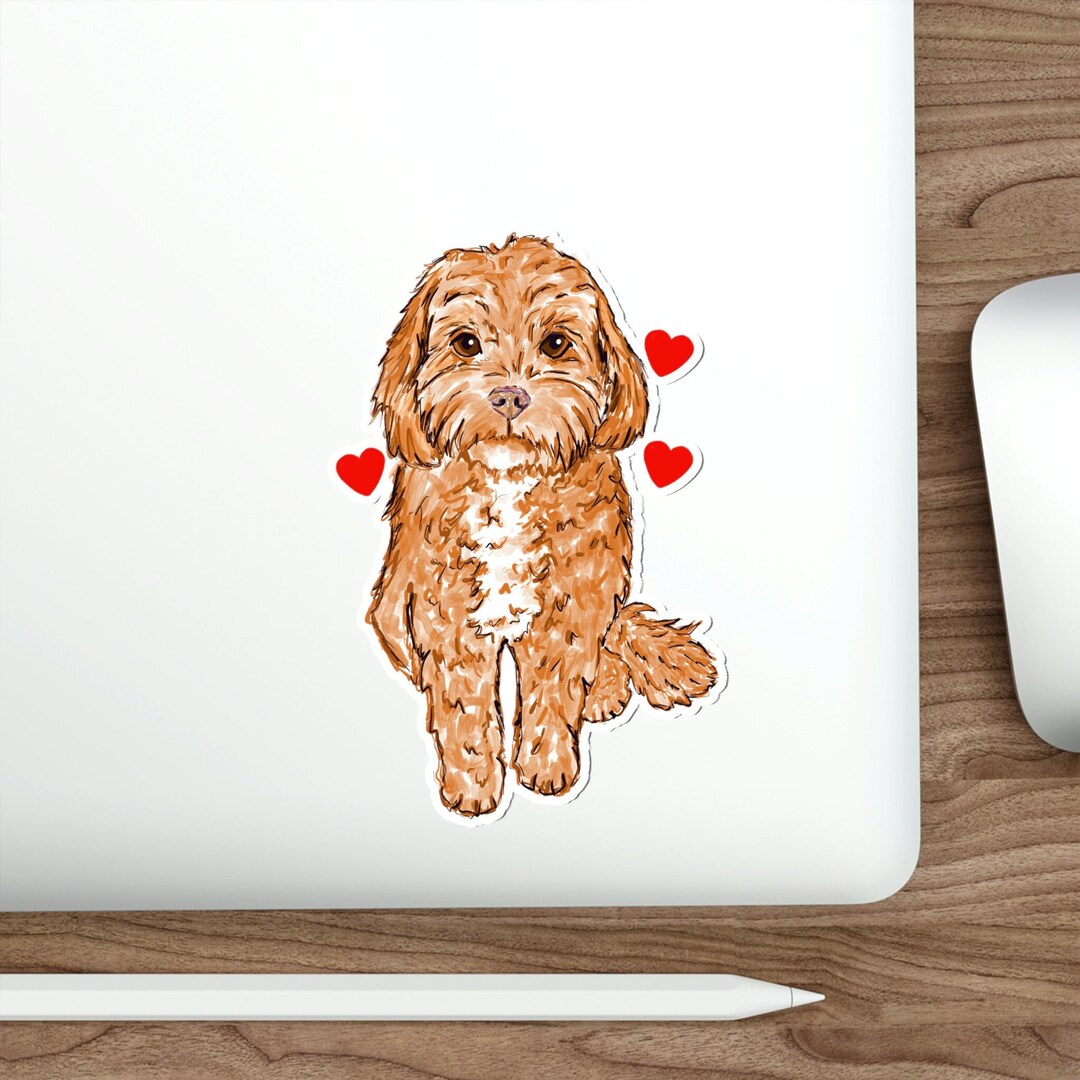 Cavapoo Waterproof Weatherproof Cavapoo Momsticker Car Vinyl Etsy