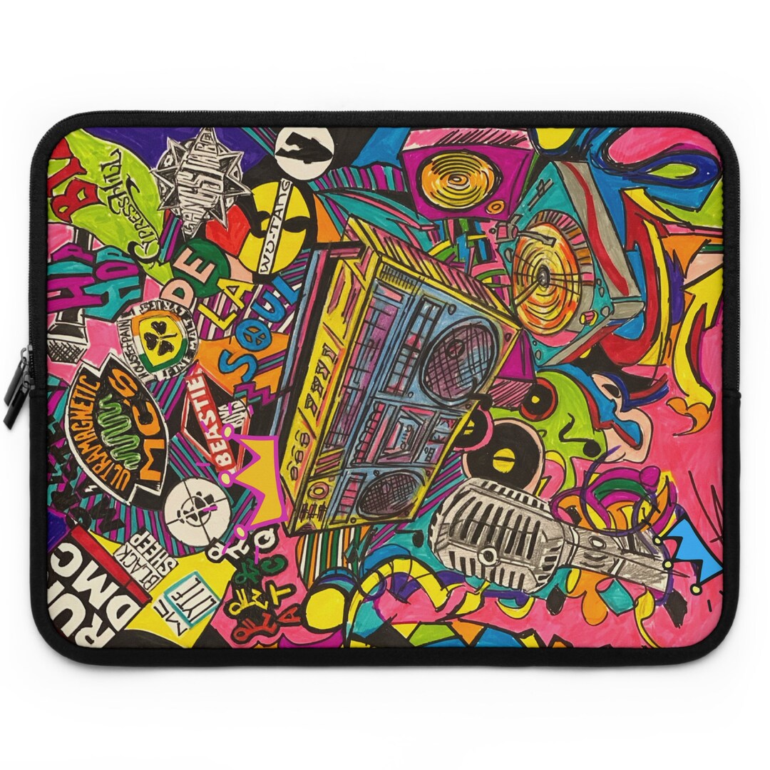 Boom Box 80s Laptop Sleeve