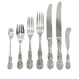 Reed & Barton, Francis I, 12 Place Setting with Many Extras