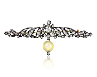 ジョージアン イングリッシュ 15K イエロー ゴールド & シルバー