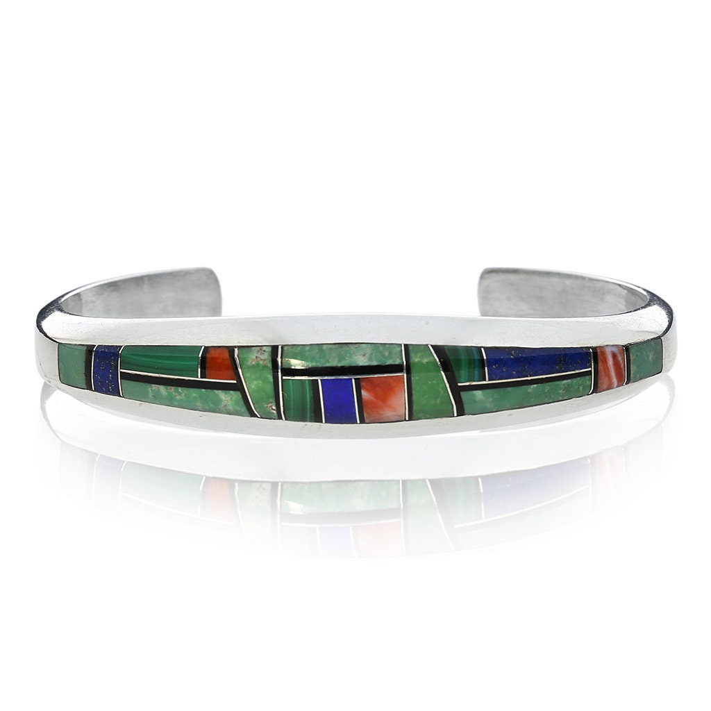 Pete Sanchez Sterling Silver Isleta Pueblo Vintage Native American
