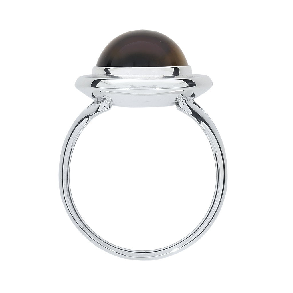 Niels Erik From Vintage Denmark Modernist Tigers Eye Concentric