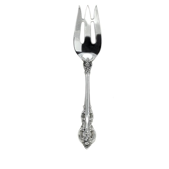 Towle modele El Grandee 1964 argent sterling grande fourchette de service a viande froide de 9 1 8 po