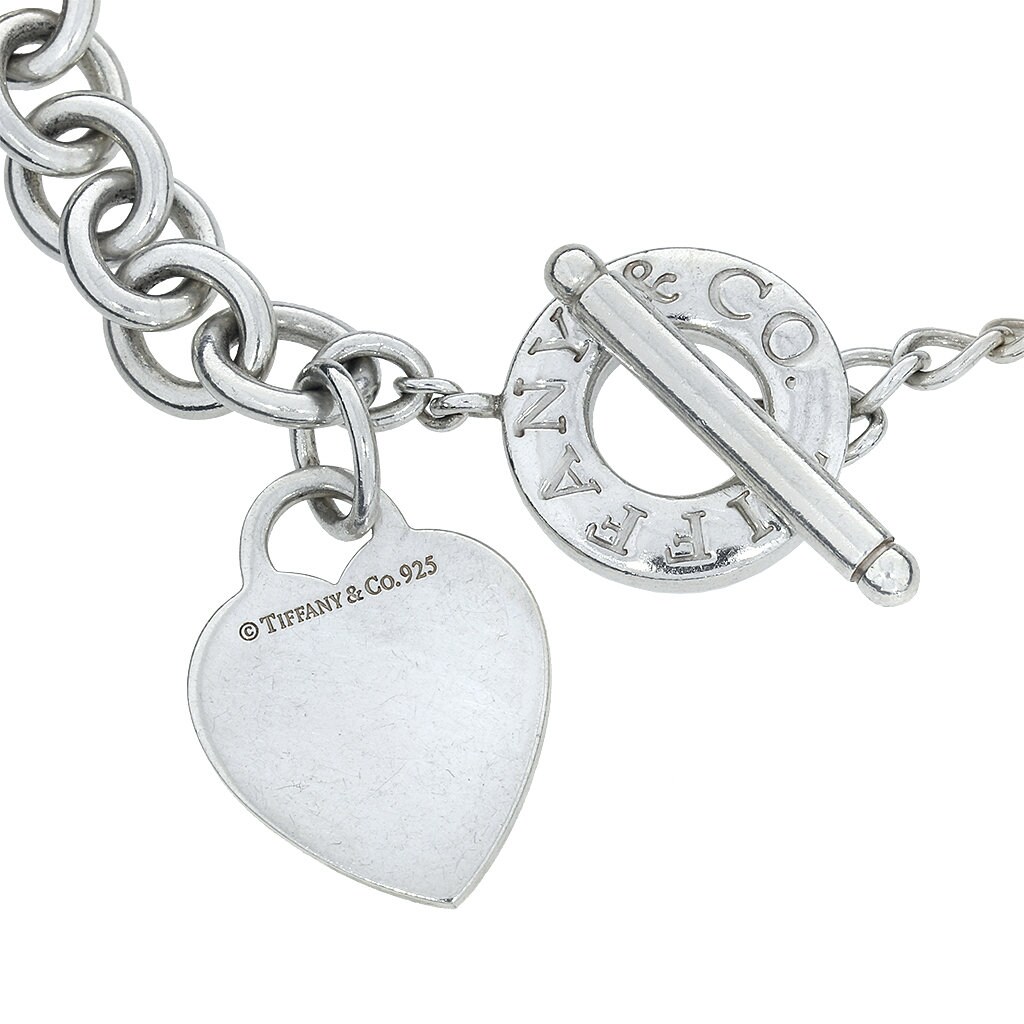 Tiffany & co shop heart tag toggle necklace