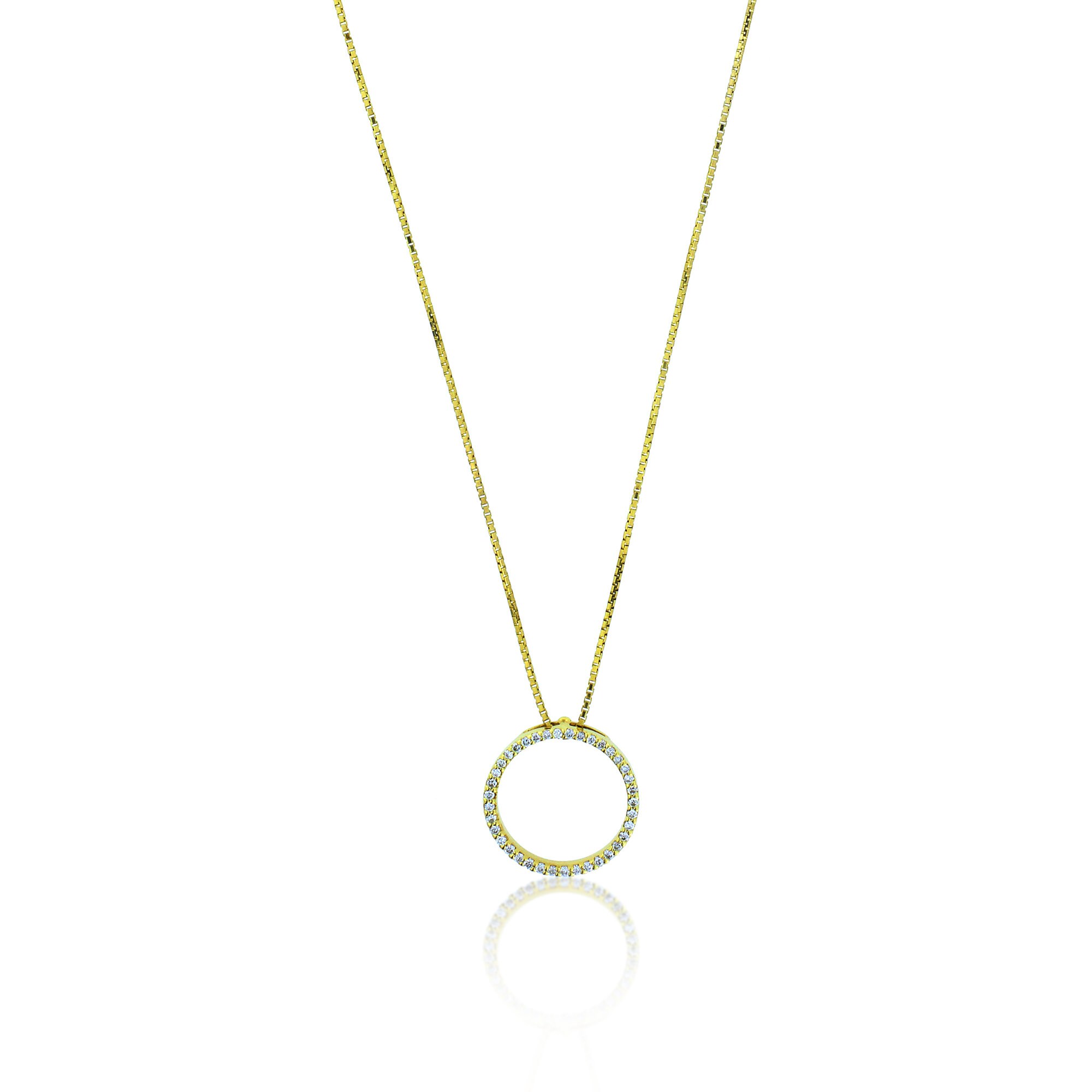18KGP Dot necklace – RUMÉL