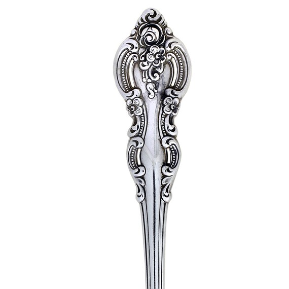 Towle modele El Grandee 1964 argent sterling grande fourchette de service a viande froide de 9 1 8 po