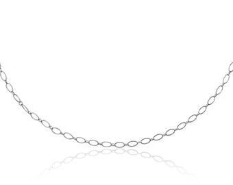 Tiffany & Co Vintage Sterling Silver Fancy Cable 24 1/4" Necklace