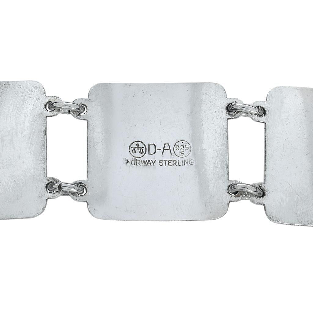 David Andersen Norway Vintage Fairytale Sterling Silver 7 1/2