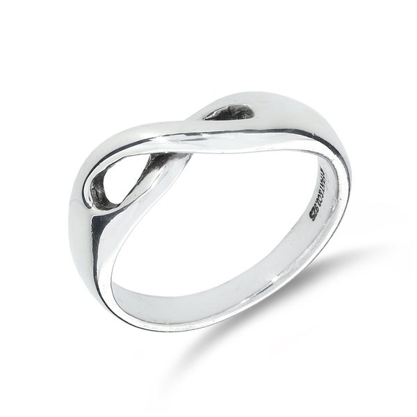 Tiffany & Co Sterling Silver Vintage Infinity Band Ring
