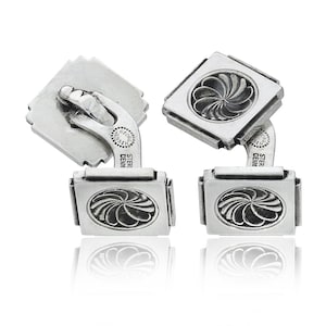 Georg Jensen Denmark Vintage Sterling #59 B Cufflinks