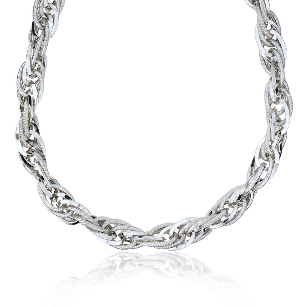 Ａｎｔｉｑｕｅｊｅｗｅｌｒｙ Ｈａｎｄ ｍａｄｅ Ｓｉｌｖｅｒ Ｎｅｃｋｌａｃｅ Vintage Sterling Silver 18